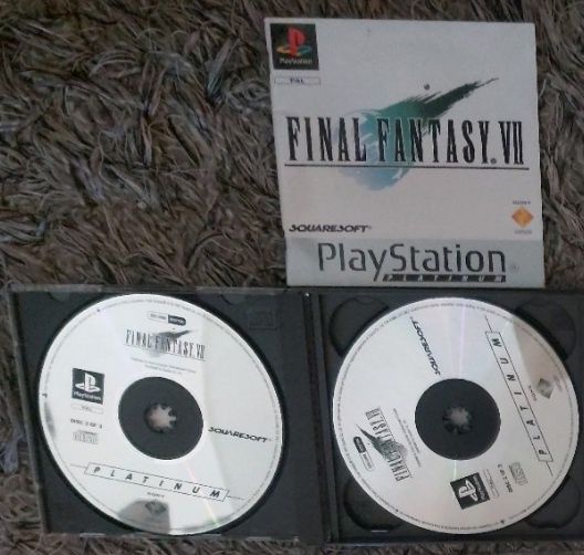 Ps1 Jogo Final Fantasy.VII Completo.