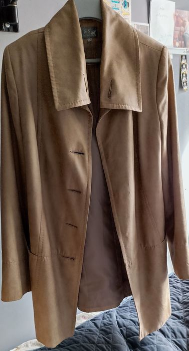 J&S Colection - Płaszcz beżowy 46