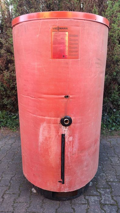 Bojler Nierdzewny Inox Viessmann 500L litrów - max 180 st c. - 18 bar - wyjście na grzałkę 5/4'