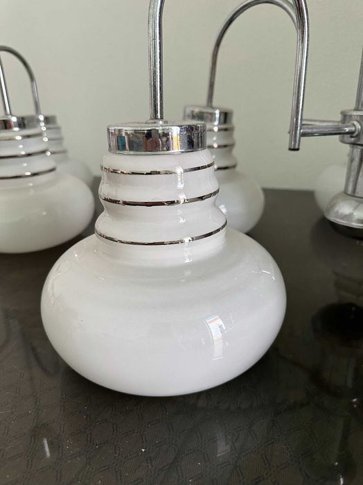 Vendo mesa, cadeiras e candeeiros