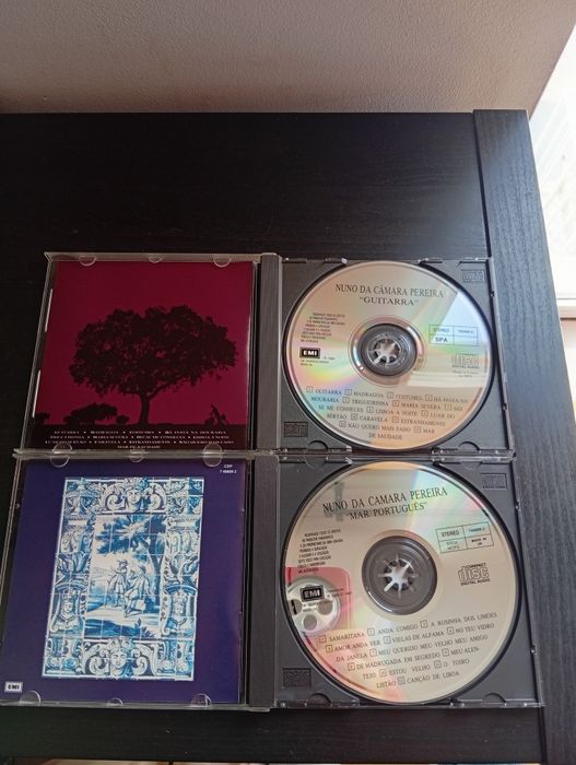 Conjunto de CDs Nuno da câmara Pereira