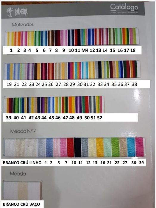 Linha de crochê Algodão