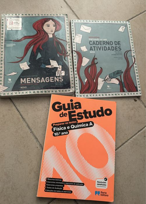 Livros escolares 10 ano