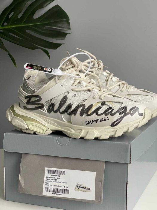 !ОСІННІЙ РОЗПРОДАЖ! Balenciaga Track Signature White | 35-44