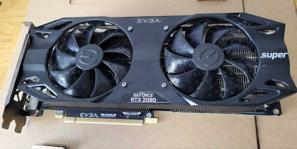 Видеокарта  EVGA RTX 2080 SUPER 8gb (уценка)