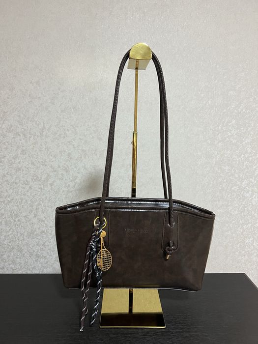 Сумка/колір насичений Коричневий!