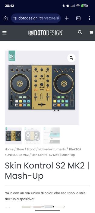 Native instruments Skin Traktor Kontrol S2 MK2 | Mash-Up