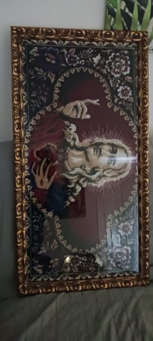 Quadro 100/52 cm com imagem de Cristo