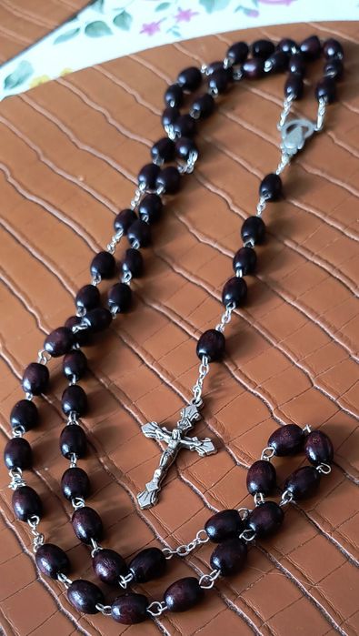 Drewniany różaniec