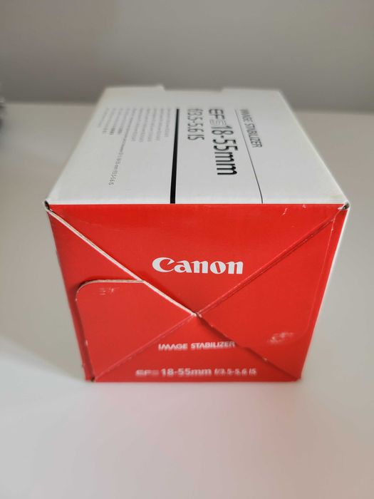 Canon lente EFS-18-55 mm - Nova