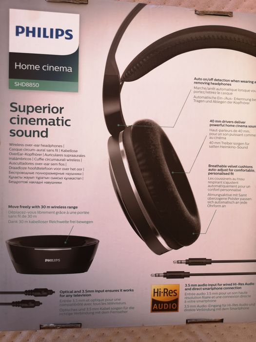 Sprzedam słuchawki Philips SHD8850