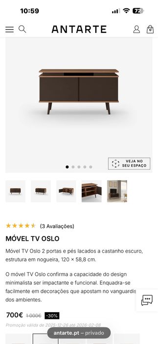 Movel TV Antarte Oslo