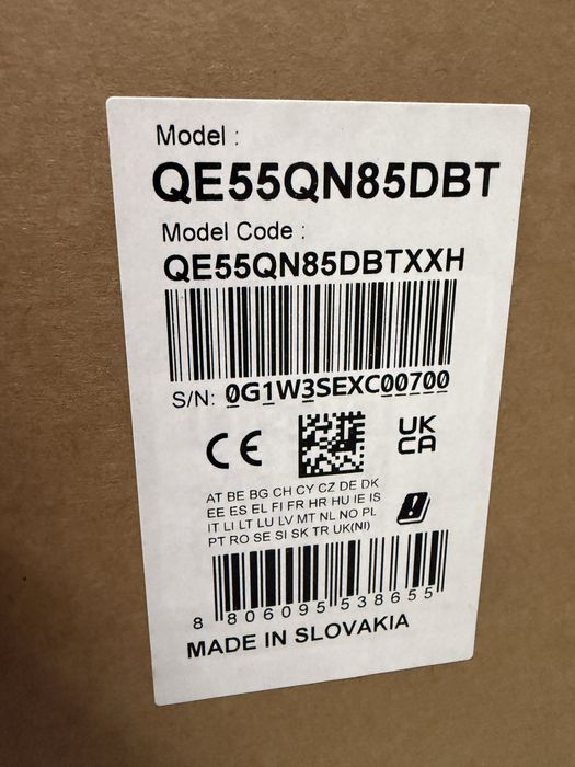 Телевізор Samsung NeoQLED QE-85QN85D, 75QN85D, 65QN85D, 55QN85D