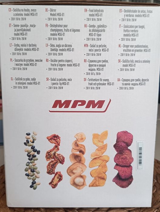Nowiutka suszarka do grzybów MPM
