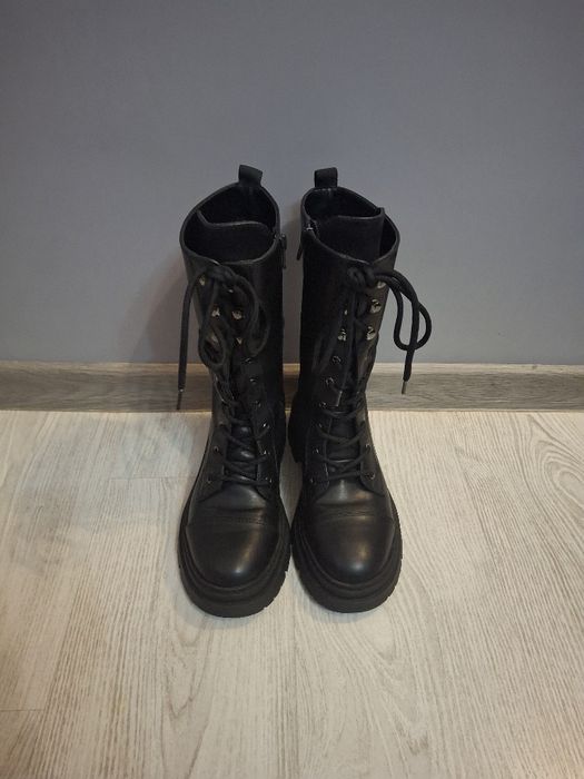 Kozaki / trapery 37, użyte 2x