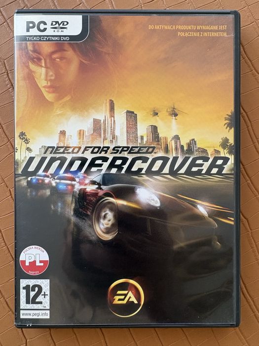 Need for Speed Undercover Pc dvd PL bdb stan