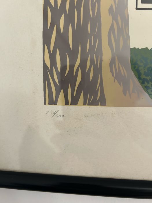 Conjunto 4 serigrafias numeradas e assinadas