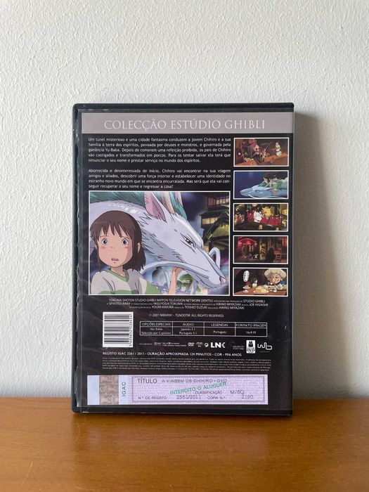 A Viagem de Chihiro - Coleção Estúdio Ghibli [2011 DVD]