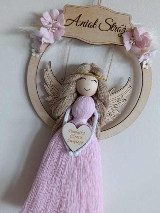 Anioł Stróż jako pamiątka  Chrztu  Świętego