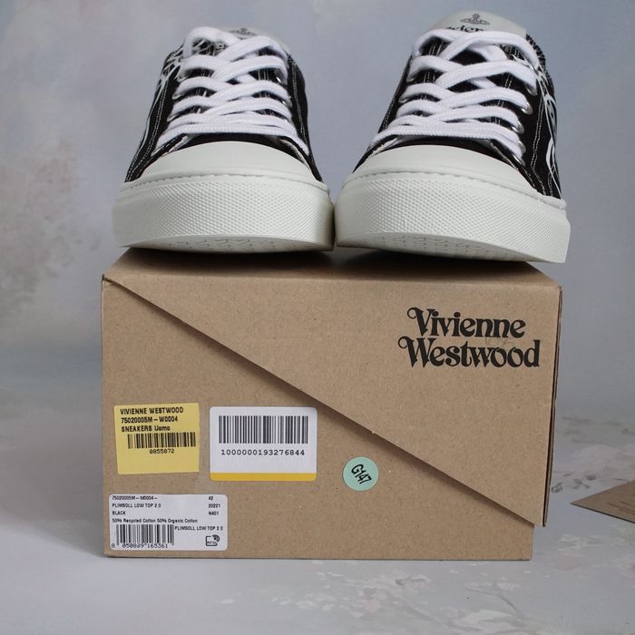 ОРИГІНАЛ Vivienne Westwood Shoes Sneakers Black Вів'єн Вествуд к — zdjęcie 4