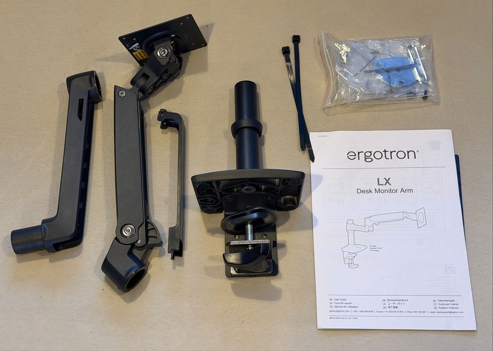 uchwyt na monitor ERGOTRON LX Desk Arm [vesa, ultrawide]