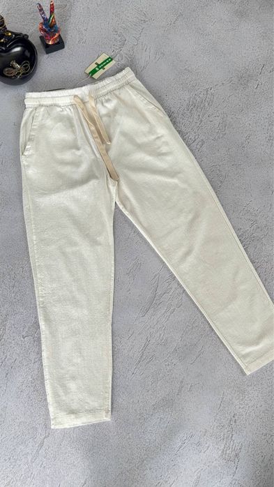 Легенькі лляні штани Gustho White