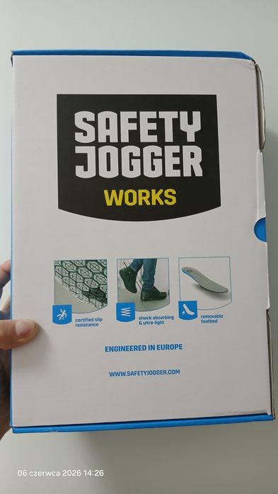 Buty medyczne Safety Jogger Works EU44 białe