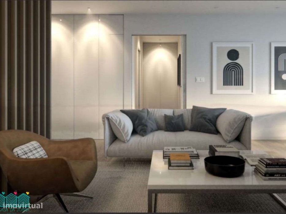 Apartamento T1 com Lugar de Garagem em São Bernardo