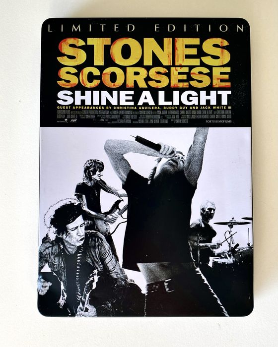 Dvd-Vídeo Stones Scorsese- Shine a Light-Limited Edition Metalpack