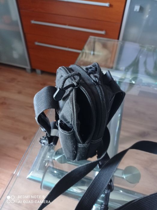 Saszetka militarna męsko damska Czarna.