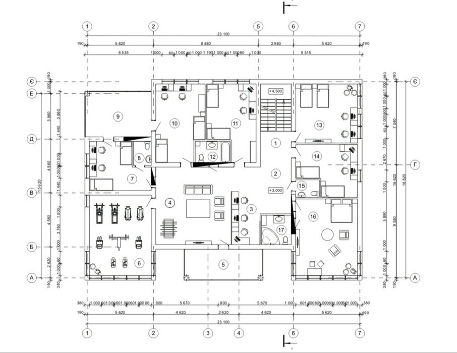 Kreslenie rysunków AutoCAD 2D | PDF do DWG | Rzut mieszkania