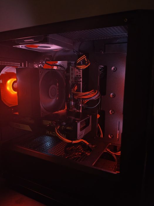 Komputer do gier TPM 2.0  RX 6600 8GB | Xeon 10/20| 32GB DDR4 | TPM 2.0!