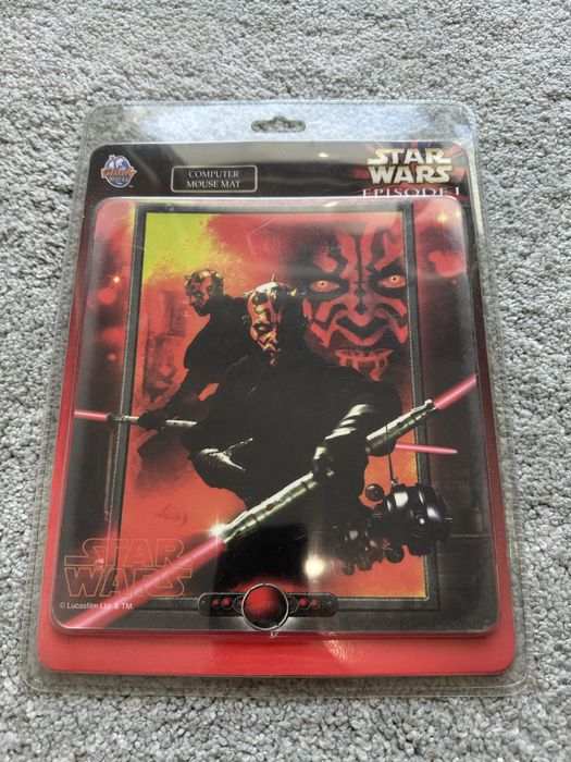 Star Wars Darth Maul Mouse Pad, Sealed