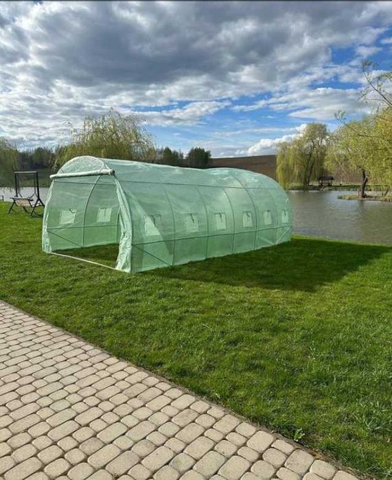 Теплиця парник тепличка садова з вікнами та плівкою Польща