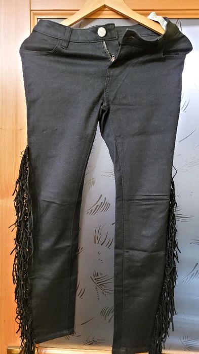 Джинсы  под кожу