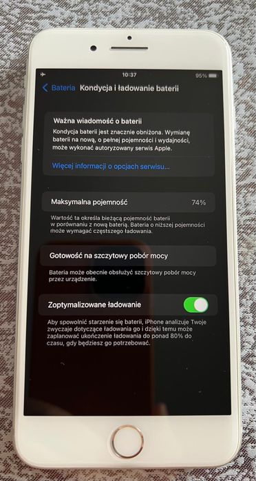 Iphone 8 plus 64 GB Silver