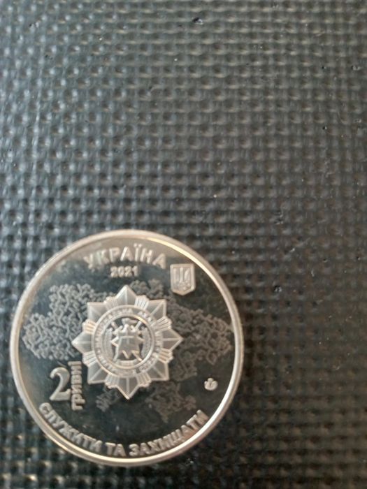 Украина 2 гривны 2021 UNC 100 лет