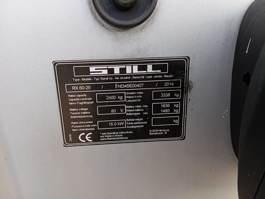 STILL RX60-25 Triplex