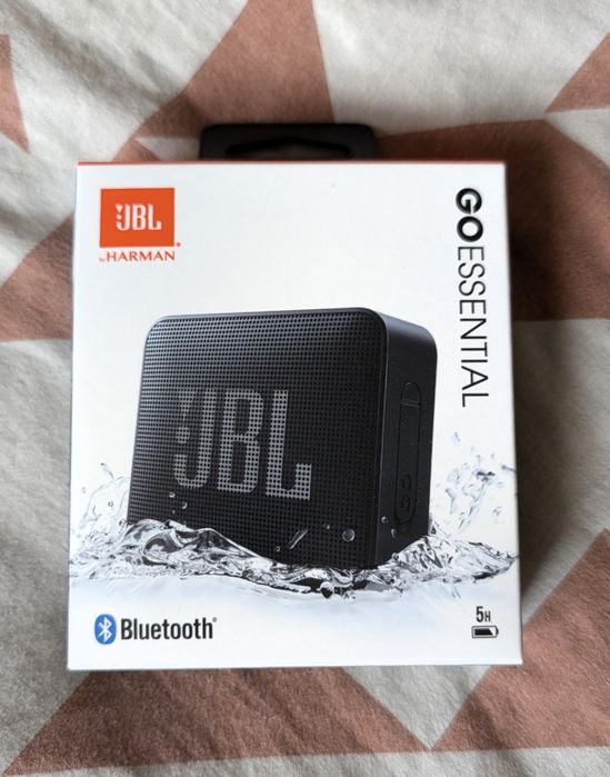 Портативна колонка JBL Go Essential Black Акустична система