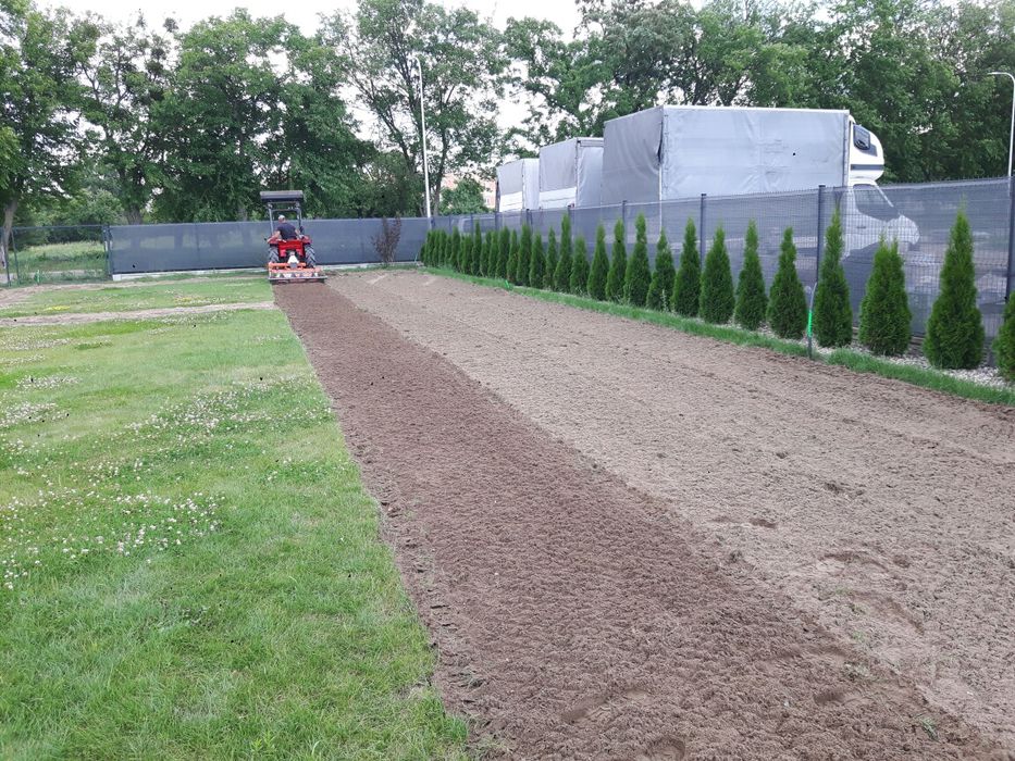 kosiarka bijakowa/glebogryzarka separacyjna,koszenie,równanie działek