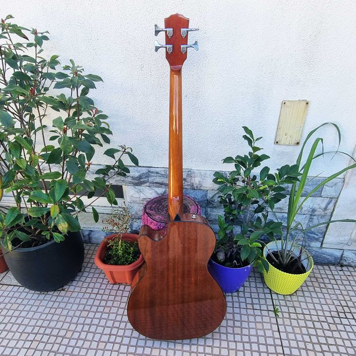 Baixo Fender CB-60SCE Acústico com setup feito