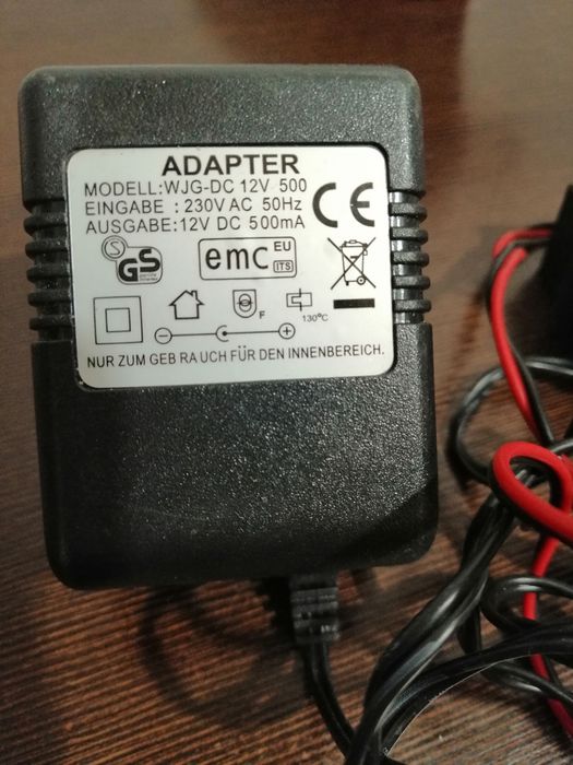 Ładowarka WJG-DC 12V 500