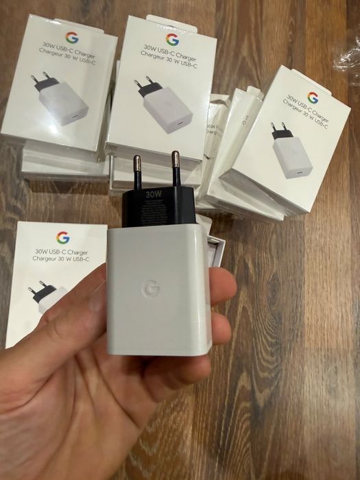 Новый зарядный блок Google Pixel 7 Pro Быстрая зарядка 30 Вт