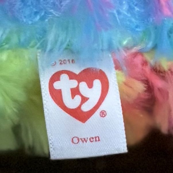 Мʼяка іграшка TY Beanie Boo's Сова Owen.