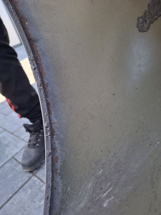 Bmw 3 e46 compact blotnik przedni prawy czarny schwarz 2