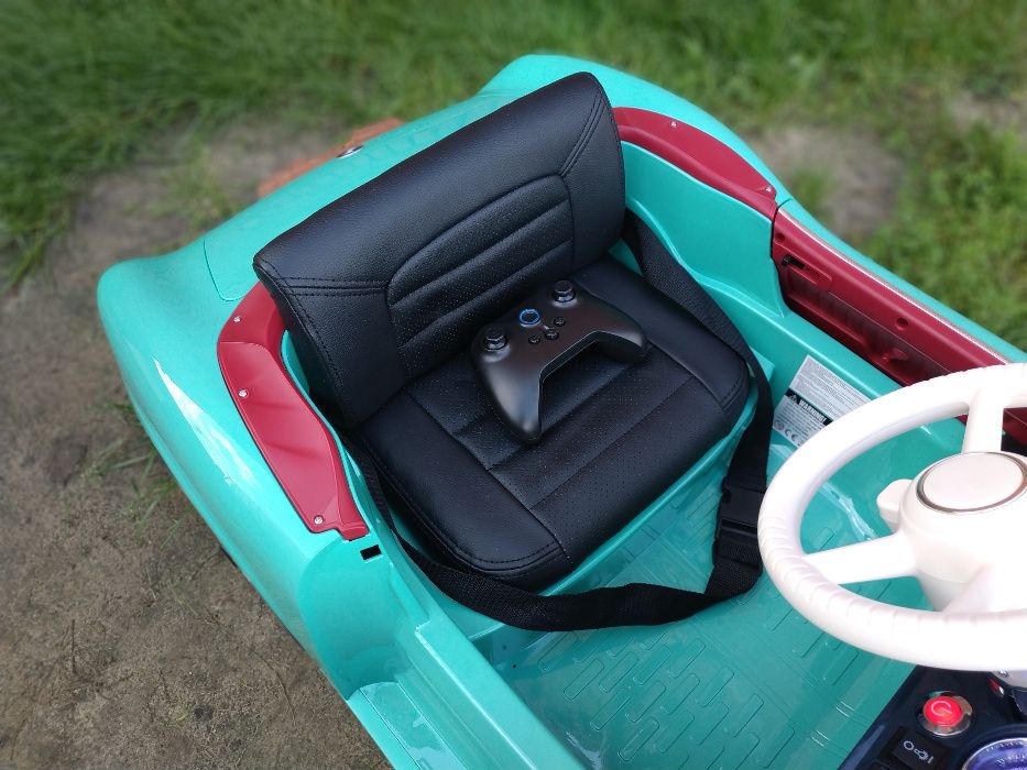 Auto na Akumulator BMW Retro Skóra # Miękkie koła #Wolny start