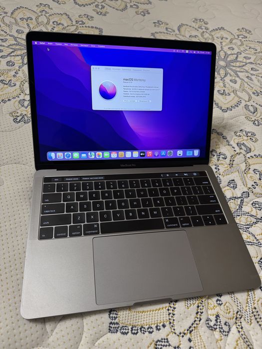 MacBook Pro A1706 2016 i7/16Gb RAM/512Gb SDD BAT 100%