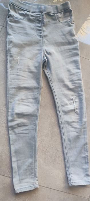 Super jeansy przecierane rurki George