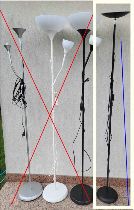 Lampa podłogowa, 18W, 3000K. Okazja cenowa