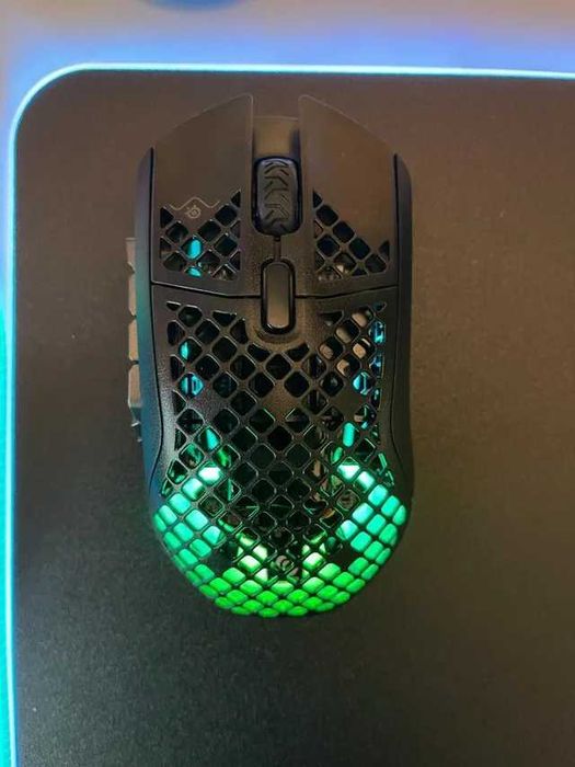 HyperX Alloy Core RGB + SteelSeries Aerox 9 Wireless (Como Novo)